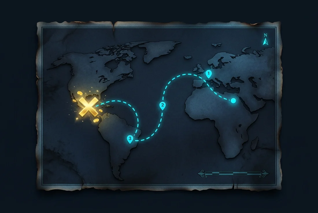 O mapa